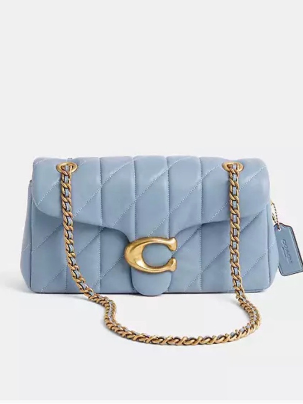 Coach Quilted Tabby 26 Bluebell